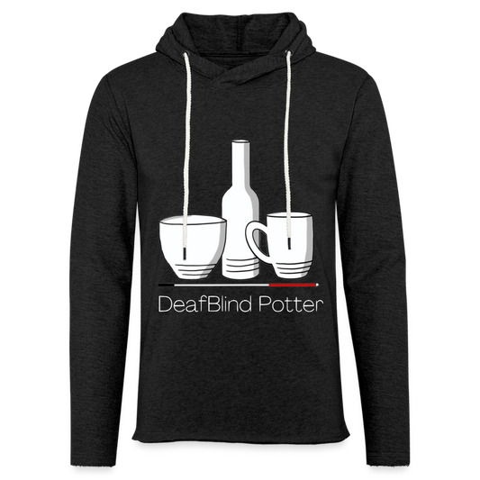 DeafBlind Potter Pullover hoodie - charcoal grey